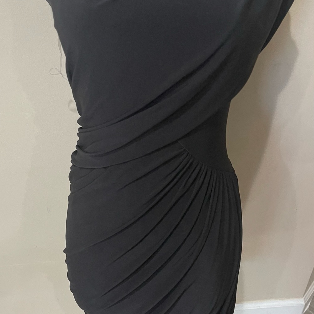 Soprano Women Black Bodycon Mini Dress New Size Small